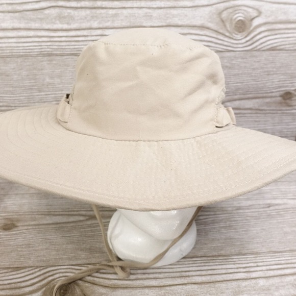 SWISS TECH ONE SIZE TAN TRAPPER SUN HAT CAP SIZE S-M - Picture 1 of 7